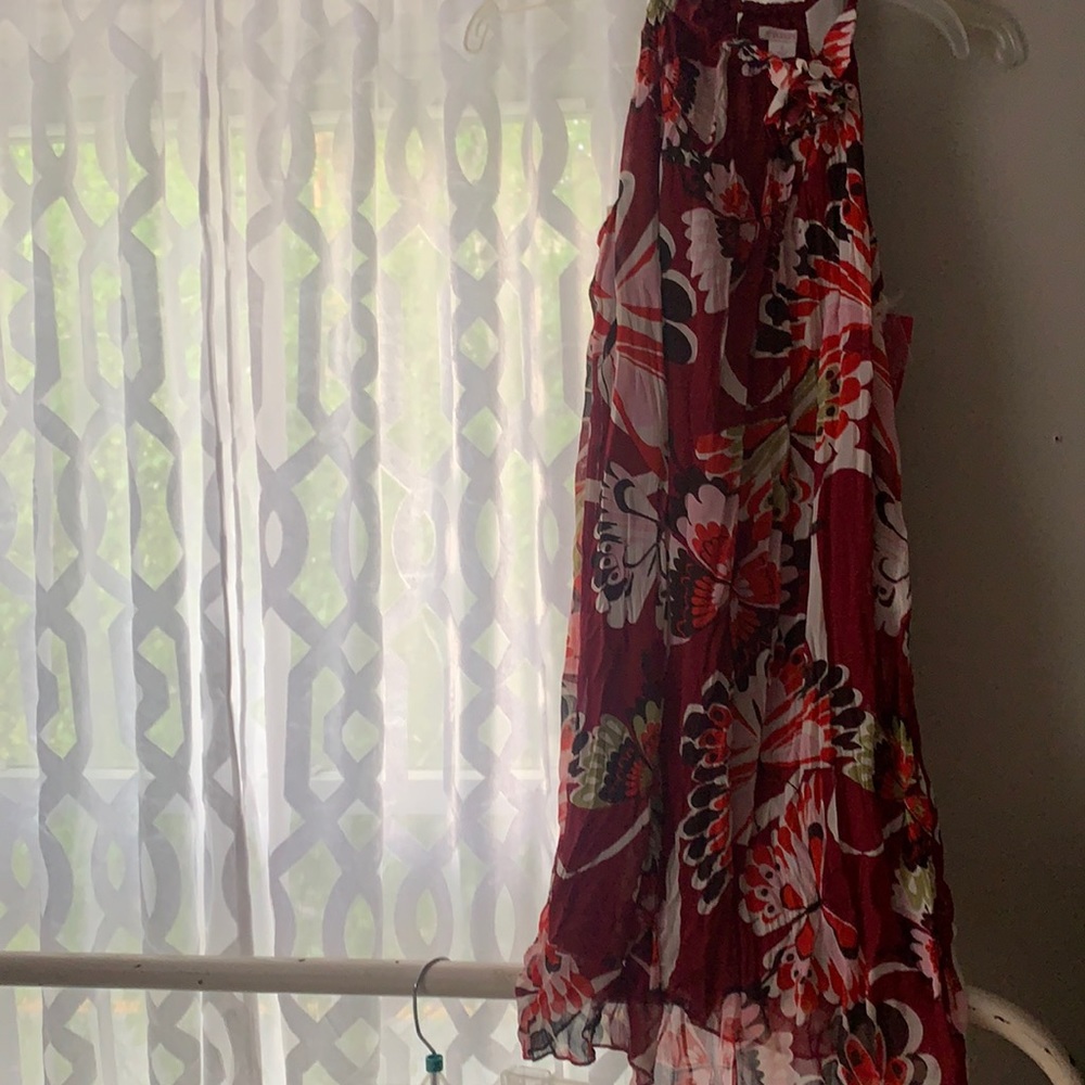 NWT beautiful dress adorned with butterflies